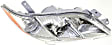 Driver and Passenger Side Headlights, without Bulbs, Halogen, Sedan, USA Built Vehicle