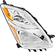Driver and Passenger Side Halogen Headlights, Without bulb, Base Model