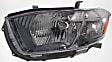 2008-2010 Toyota Highlander - Driver and Passenger Side Headlights, without Bulbs, Halogen, Sport Utility, Japan Built Vehicle