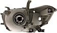 2008-2010 Toyota Highlander - Driver and Passenger Side Headlights, without Bulbs, Halogen, Sport Utility, Japan Built Vehicle