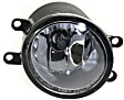 Front, Driver and Passenger Side Fog Lights, With bulb(s), Halogen