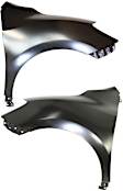 Front, Driver and Passenger Side Fenders, CAPA CERTIFIED