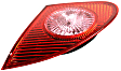 Driver and Passenger Side, Inner and Outer Halogen Tail Light, Inner - Without bulb(s); Outer - With bulb(s), OE Replacement