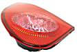 Driver and Passenger Side Halogen Tail Light, Without bulb(s), OE Replacement