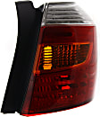 2010 Toyota Highlander - Driver and Passenger Side Halogen Tail Light, Without bulb(s),  For Models Without Sport Package, OE Replacement, Sport Utility