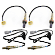 After Catalytic Converter Oxygen Sensor, Set of 4, 4-wire, 4.0L, 8Cyl
