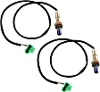Oxygen Sensor, Set of 2, 4-wire