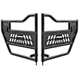 SET-ARS25009 Rock Door - Powdercoated Textured Black, Aluminum, Direct Fit, Set of 2