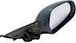 Driver and Passenger Side Mirrors, Power Adjust, Manual Folding, Heated, Paintable, In-housing Signal Light, No Memory, No Puddle Light, No Auto-Dimming, No Blind Spot Feature