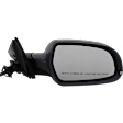 Driver and Passenger Side Mirrors, Power, Power Folding, Heated, Paintable, In-housing Signal Light, With memory, No Puddle Light, No Auto-Dimming, No Blind Spot Feature