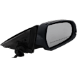 Driver and Passenger Side Mirrors, Power, Power Folding, Heated, Paintable, In-housing Signal Light, With memory, No Puddle Light, No Auto-Dimming, No Blind Spot Feature
