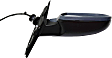 Driver and Passenger Side Mirrors, Power, Power Folding, Heated, Paintable, In-housing Signal Light, No Memory, No Puddle Light, No Auto-Dimming, With Blind Spot Light in Housing