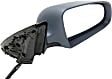 Driver and Passenger Side Mirrors, Power, Manual Folding, Heated, Paintable, No Signal Light, No Memory, No Puddle Light, No Auto-Dimming, No Blind Spot Feature