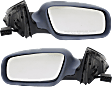 Driver and Passenger Side Mirrors, Power, Manual Folding, Heated, Paintable, No Signal Light, No Memory, No Puddle Light, No Auto-Dimming, No Blind Spot Feature