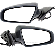 Driver and Passenger Side Mirrors, Power Adjust, Power Folding, Heated, Light textured, No Signal Light, With memory, With Puddle Light, No Auto-Dimming, No Blind Spot Feature