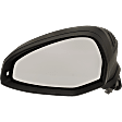 Driver and Passenger Side Mirror, Power Adjust, Heated, Manual Folding, Paintable, In-housing Signal Light, No Memory, No Puddle Light, No Auto-Dim, No Blind Spot Feature