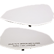 Driver and Passenger Side Mirror Glass, Heated, No Blind Spot Feature No Auto-Dimming