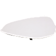 Driver and Passenger Side Mirror Glass, Heated, No Blind Spot Feature No Auto-Dimming