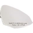Driver and Passenger Side Mirror Glass, Heated, No Blind Spot Feature No Auto-Dimming