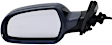 Mirror, Power Adjust, Heated, Power Folding, Paintable, In-housing Signal Light, No Memory, No Puddle Light, No Auto-Dim, With Blind Spot Light in Housing