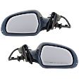 Driver and Passenger Side Mirrors, Power Adjust, Power Folding, Heated, Paintable, In-housing Signal Light, No Memory, No Puddle Light, No Auto-Dimming, With Blind Spot Light in Housing