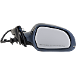 Driver and Passenger Side Mirrors, Power Adjust, Power Folding, Heated, Paintable, In-housing Signal Light, No Memory, No Puddle Light, No Auto-Dimming, With Blind Spot Light in Housing