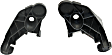 2002-2005 BMW 325i - Front, Driver and Passenger Side Bumper Brackets, 1-Piece Bumper
