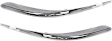Front, Driver and Passenger Side Bumper Trims, Chrome