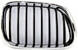 Driver and Passenger Side Grille Chrome Shell with Black Insert