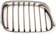 Driver and Passenger Side Grille Chrome Shell with Silver Insert