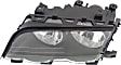 2001 BMW 330i - Driver and Passenger Side Halogen Headlight, With bulb(s), OE Replacement