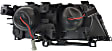 2001 BMW 330i - Driver and Passenger Side Halogen Headlight, With bulb(s), OE Replacement
