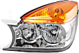 Driver and Passenger Side Halogen Headlight, With bulb(s), OE Replacement