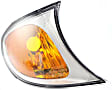 Driver and Passenger Side Corner Lights, With Bulb(s), Halogen, Titanium Surround Trim, Sedan/Wagon