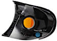 Driver and Passenger Side Corner Lights, With Bulb(s), Halogen, Titanium Surround Trim, Sedan/Wagon