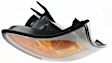 Driver and Passenger Side Corner Lights, With Bulb(s), Halogen, Titanium Surround Trim, Sedan/Wagon