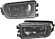 Front, Driver and Passenger Side Fog Lights, With Bulb(s), Halogen