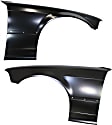 Front, Driver and Passenger Side Fenders, Without turn signal light hole, Convertible, For Models Without Side Repeater Lamps