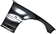 1992-1995 BMW 325i - Front, Driver and Passenger Side Fenders, With turn signal light hole, Convertible, For Models With Side Repeater Lamps