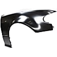 Front, Driver and Passenger Side Fenders, With turn signal light hole, 4-Door, Sedan