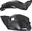 2012 BMW 328i - Front, Driver and Passenger Side, Front Section Fender Liner, 4-Door, Wagon, For Non-M Sport Line (Non-M Sport Package) Models