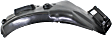 2008 BMW 335i - Front, Driver and Passenger Side, Rear Section Fender Liner, Sedan