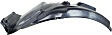 2008 BMW 335i - Front, Driver and Passenger Side, Rear Section Fender Liner, Sedan