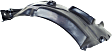 2008 BMW 335i - Front, Driver and Passenger Side, Rear Section Fender Liner, Sedan