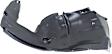 2008 BMW 335i - Front, Driver and Passenger Side, Rear Section Fender Liner, Sedan