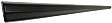 Front, Driver and Passenger Side Door Molding and Beltlines, Black, Sedan, E36 BodyCode