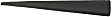 Front, Driver and Passenger Side Door Molding and Beltlines, Black