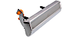 1980-1990 Oldsmobile Delta 88 - Front, Driver and Passenger Side Exterior Door Handle, Chrome, Without Key Hole