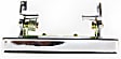 1985 Oldsmobile Cutlass Supreme - Front and Rear, Driver and Passenger Side Chrome Exterior Door Handle, Without Key Hole