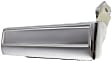Front and Rear, Driver and Passenger Side Chrome Exterior Door Handle, Without Key Hole